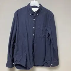 無印良品 長袖シャツ Lサイズ フランネルシャツ