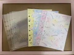 リフィル　シール台紙ホログラム　A7サイズ　6穴用