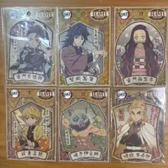 鬼滅の刃　トラベルステッカー　6枚セット