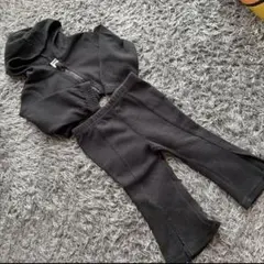 SHEIN ベビー服 セットアップ 9-12M ブラックのサムネイル