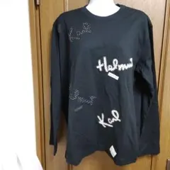 カールヘルム　ロゴ　長袖　カットソー　Lサイズ