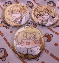 すにすて やなとさん 缶バッジ 3個セット①