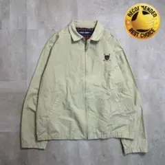 p*7様 POLO GOLFスイングトップ ベージュ ハリントンジャケット 春コ
