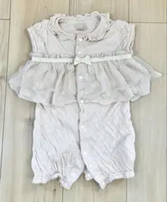 【petit main】 ロンパース50-70cm 女の子