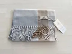 一木良品 ストール チェック柄 秋冬