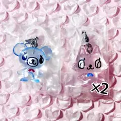 ナルミヤキャラクターズ　めじるしアクセサリー　ミントくん ピコ ×2 計3点