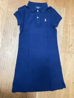 Polo Ralph Lauren ネイビー 半袖ワンピース 120
