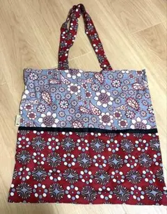 ケニア アフリカン バッグ 未使用　柄　花柄