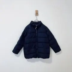 ユナイテッドアローズ GLR マシンウォッシャブル　ダウンブルゾン　紺