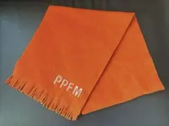 マフラー オレンジ