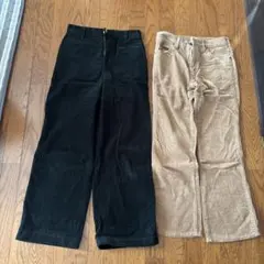 コーデュロイパンツ グリーン