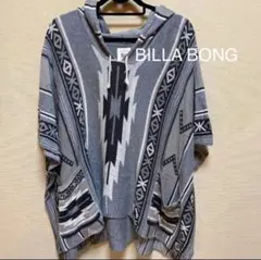 BILLA BONGビラボン ネイティブ柄ポンチョ 美品のサムネイル