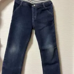 キッズ 裏起毛デニムパンツ 130cm