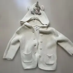 baby GAP フード付きカーディガン 12-18 months 80