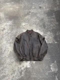 ブラウン レザー ジャケット