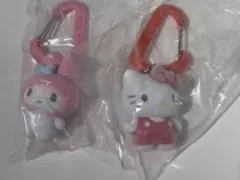 サンリオ カラフルカラビナマスコットチャーム マイメロ　キティ