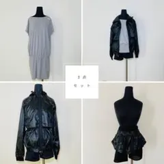 ノースフェイスワンピ、オマケアディダス バイステラマッカートニーセット