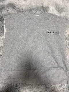 Les Fleurs JEANASIS グレー スウェット