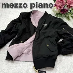 mezza piano 黒ウールコート　S　140　超美品 SALESuper140 Melton Double Coat