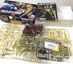 新品未開封HGUC1/144デルタガンダム ゴールドメッキ仕様＋アクション