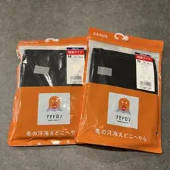 【新品未開封2点セット】グンゼ ファイヤーアセドロン Vネックtシャツ