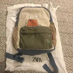 スヌーピー キャンプテント リュック　ZARA キッズ・ベビーのサムネイル