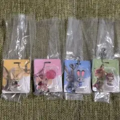 ズートピア ブリスターチャームコレクション セミコンプ4点セット