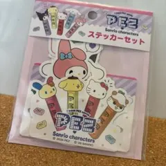 PEZ サンリオコラボステッカーセット