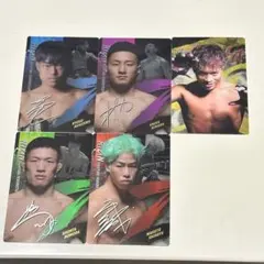 RIZIN カード　5枚セット