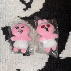 おぱんちゅうさぎ マスコット 2個セットのサムネイル