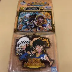 ワンピース　一番くじ　トレジャークルーズ　ラバーマスコット   ルフィ　ロー