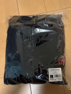 HANA ロゴパーカー ブラック Lサイズ