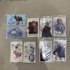 アナと雪の女王 アナ雪　ステッカー　9枚　シール　オラフ　フルタ　ウエハース