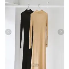 【新品タグ付き】TODAYFUL ニットワンピース　ウール混　スティーブンアラン