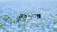 ぷぅ〜♡様専用