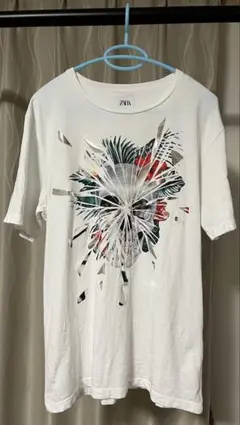 ZARA　スカルTシャツ