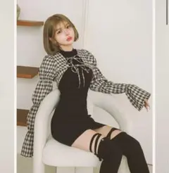 Darich シャーリングボレロミニワンピース F-L