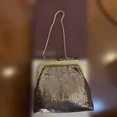 GLOMESH ゴールド メッシュデザイン パーティーバッグ 2点セット