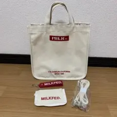 M!LK ポーチ MILKFED.コラボ - メルカリ