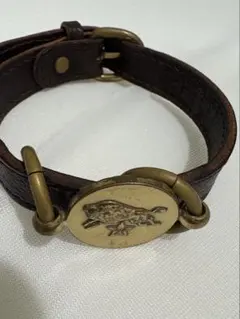 イルビゾンテ レザーブレスレット