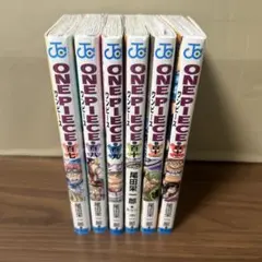 ONE PIECE 6巻セット 尾田栄一郎 107-112巻