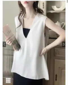 前後差ヘムロングベスト[an1320]