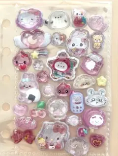 おすそわけシールセット⭐︎ボンボンドロップシール　うるちゅる⭐︎3枚目おまけ付き