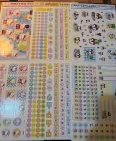 ☆激レア☆ サンリオ ハローキティ 歴代キティシール ジャンボシール