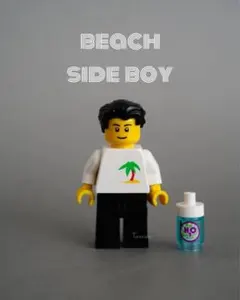 《新品•正規品》LEGO ミニフィグ パラディサ　ビーチサイド ボーイ