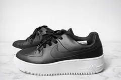 AIR FORCE 1 SAGE LOW プラットフォーム ブラック24.5cm