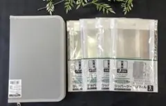 5点【新品未使用】セリア 6リング ファスナーケース&ジッパーケース リフィル