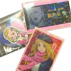 東京リベンジャーズ 龍宮寺堅 缶バッジ 名刺カード 佐野エマ