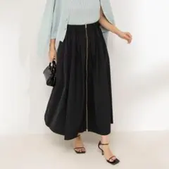 deuxieme classe washed tuckスカート ブラウン36 - メルカリ