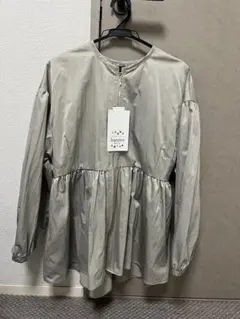 hareiro ノーカラージャケット Lサイズのサムネイル